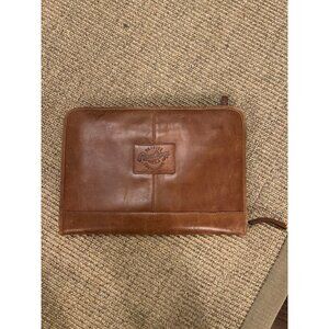 Rawlings Frankie leather portfolio Cognac